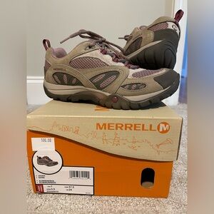Merrell Women's Trail Shoes in Beige and Rose
